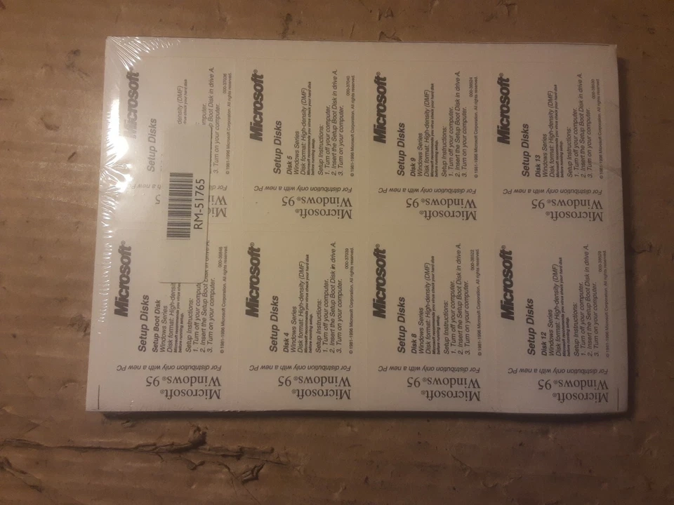 NEW Windows 95 OEM Genuine Licence Key and Certificate of Authenticity - Image 3 of 3