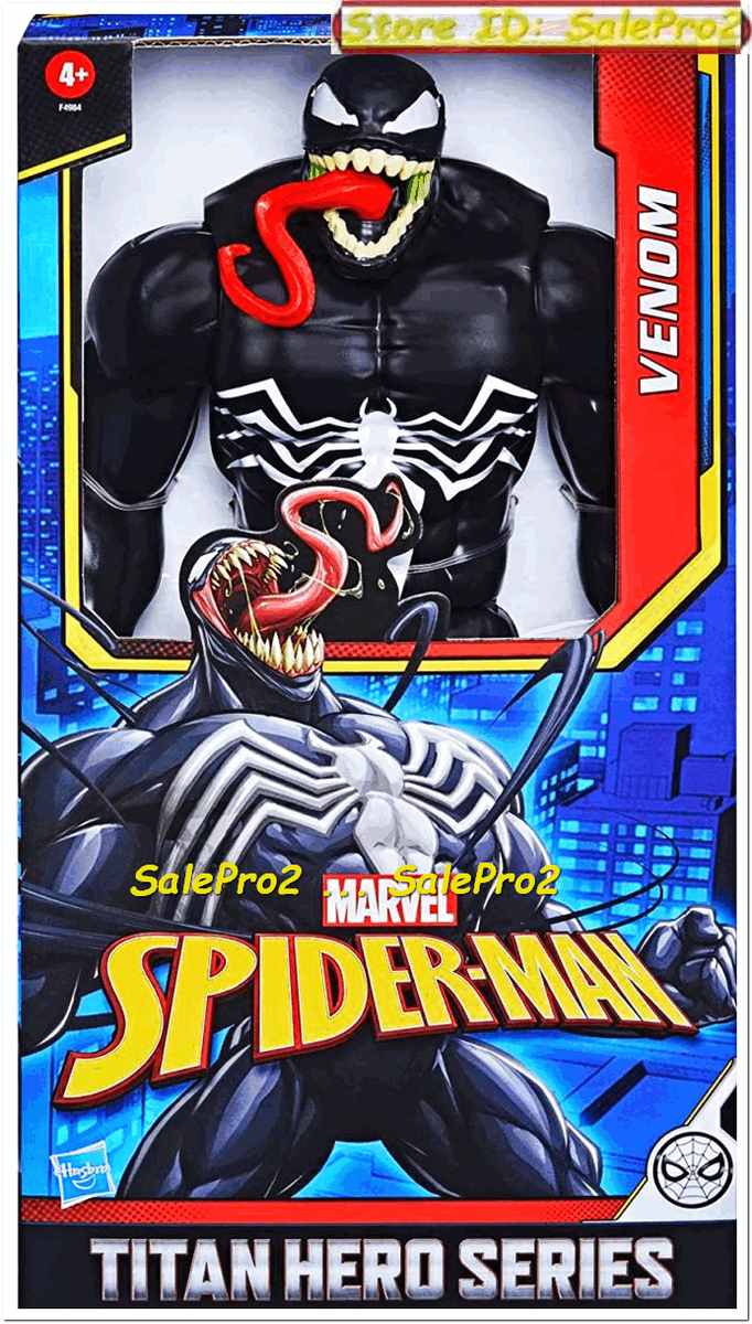 VENOM marvel SPIDERMAN TITAN HERO SERIES 12