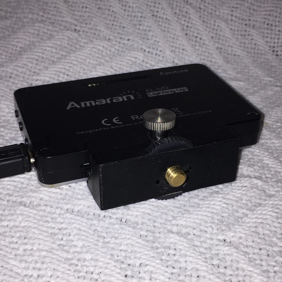 Aputure Amaran AL-M9 On-Camera LED Video Light ONLY W/ A Cable (not Original) - Image 4 of 4