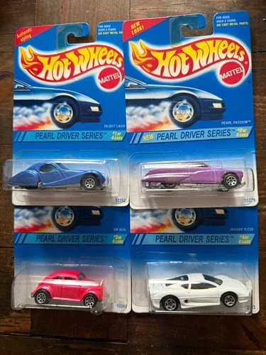 Hot Wheels 1995 Pearl Driver Series Series Vintage Mattel  - Complete Set of 4