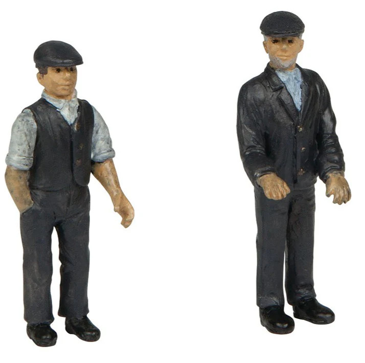 Scenecraft 47-413 Narrow Gauge (NG7) Footplate Crew (x2 Figures)