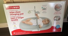 Skip Hop Wipe-Clean Diaper Changing Pad, Cushioned Foam With Mobile, 304050
