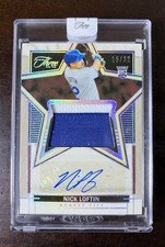 Nick Loftin Panini Three And Two Patch Auto  /32 Royals RPA SP Invest Now