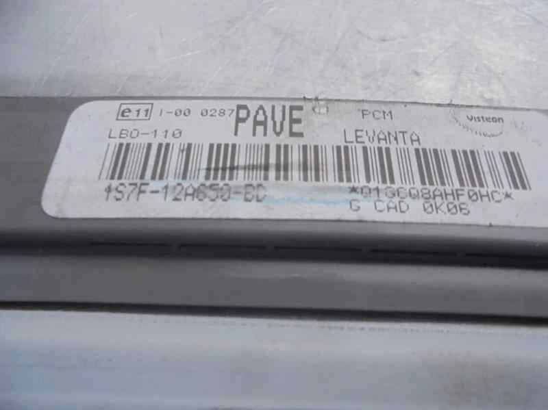 1S7F12A650BD centralina motore per FORD MONDEO III SEDAN (B4Y) 1.8 2000 2529287 - Immagine 4 di 4