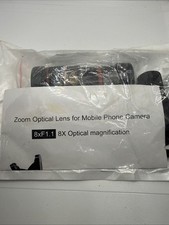 8X Telephoto Phone Camera Lens Clip-On Mobile Photography Zoom Lens Kit