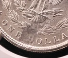 1896-P  Morgan Silver Dollar $1 NGC MS 61 "Reverse Struck Thru"