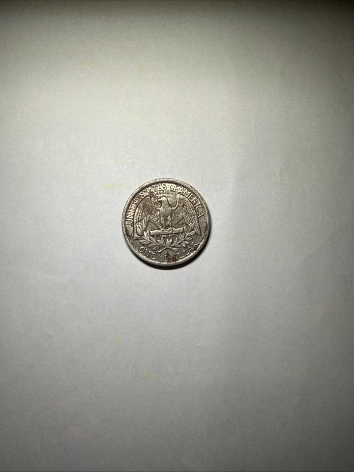 1865 GEORGE WASHINGTON LIBERTY ONE DOLLAR COIN COLLECTIBLE - Image 3 of 4