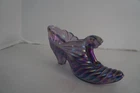 Vintage Fenton Carnival Glass Shoe Slipper