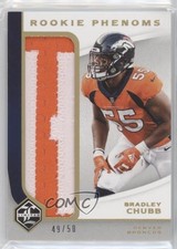 2018 Limited Rookie Phenoms Jumbo Relics Gold Spotlight 49/50 Bradley Chubb 0eo6