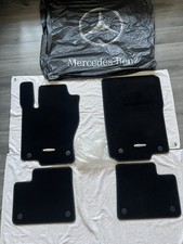 4 Tapis De Sol Velours Noir Mercedes AMG M ML GL GLE GLS W166 X166 C292 OEM Neuf