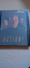 Star Trek Akcja! Oprawiona książka Terry'ego Erdmanna 1998 Pocket Books and Dustcover