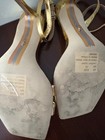Sam Edelman Gold High Heels Ankle Strap Size 38 — photo 5