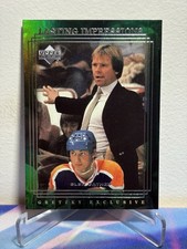 1999-00 Upper Deck GRETZKY EXCLUSIVE Hockey GLEN SATHER #89 LASTING IMPRESSIONS
