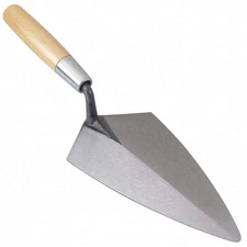 KRAFT TOOL BL750 Philadelphia Trowel,10inL,5 3/8inW,Steel 38LY42
