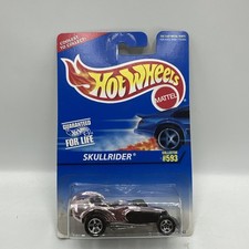 Hot Wheels 1998 Mainline Release #593 Skullrider Pink Chrome w/ 5SPs