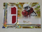 2024 Topps Resurgence Amped Up Gold Refractor Ink Auto Marvin Harrison Jr 11/50