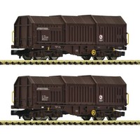 Fleischmann 6660075 N 2Er Set Teleskophaubenwagen Shimmns, Rcw, Ep. Vi N + Neu