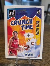 2025 A'Ja Wilson WNBA Donruss Crunch Time #12