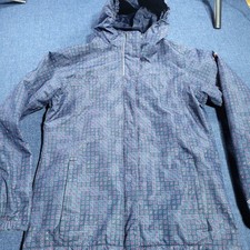 Columbia Omni-Tech Waterproof Breathable Interchange Jacket Kids Large Blue