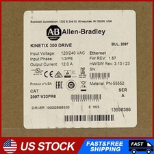 NEW AB 2097-V33PR6 /A KINETIX 300 SERVO DRIVE...