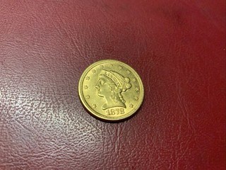 USA 2 1/2 Dollars 1878 Gold Excellent Condition (652)