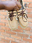 Bass Women’s Tan Leather Boat Shoes Size 7M — photo 10