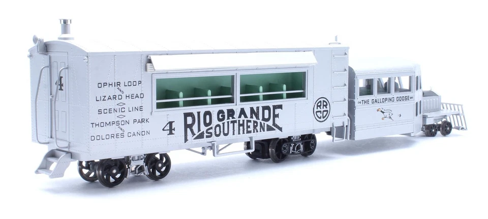 PRECISION 'ON30' GAUGE 424 RIO GRANDE 'GALLOPING GOOSE' #4 LOCOMOTIVE *DCC SOUND - Image 4 of 4
