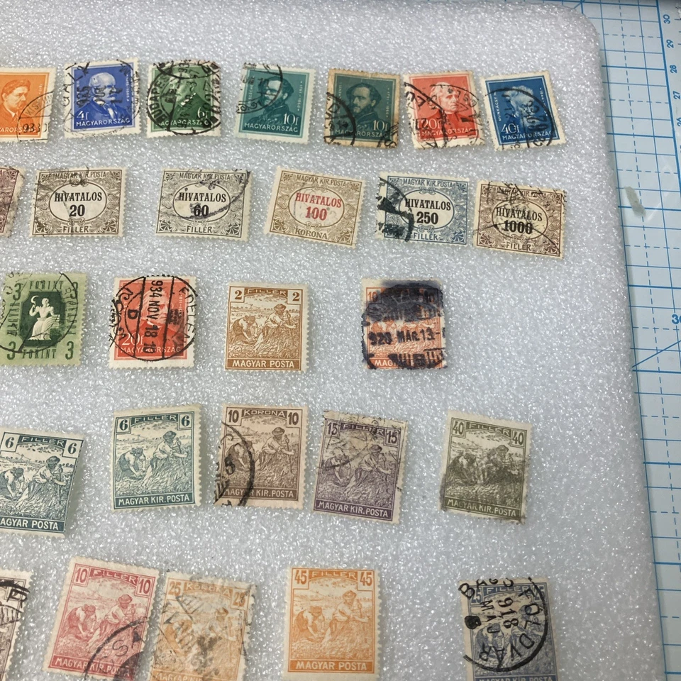 70 USED/HR Antique/Vtg. Magyar/Hungary Stamps, 1871-1951; A Nice Deal- LOOK! - Image 4 of 4