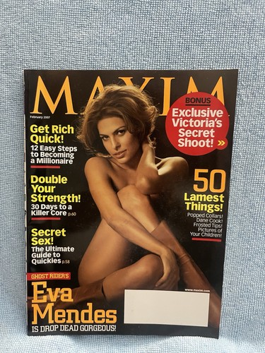 MAXIM Magazin Eva Mendes Februar 2007