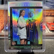 2025 Panini Caitlin Clark Chronicled Top Pick WNBA Holo Foil #1 Indiana Fever