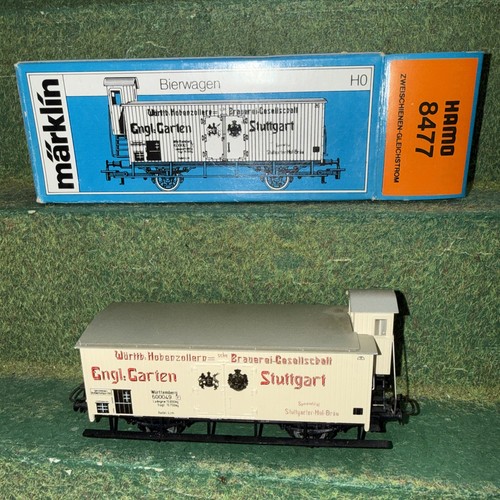 Märklin 8477 Hamo OVP H0 Bierwagen mit Bremserhaus 😍😍😍dreckig | Zustand: Gebraucht