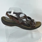 MERRELL Momentum Agave Sandals Women's Size 10 Brown Leather Slingback Strappy
