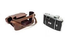 Vintage Kodak Tourist II Camera w/Anaston lens 105mm f4.5 and Kodak Leather Case