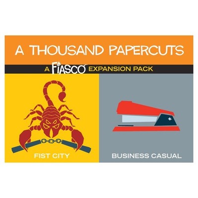 Games Fiasco Roll Playing Game: A Thousand Papercuts Expansion Pack