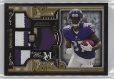 2015 Museum Collection Rookie Relics Gold 10/25 Javorius Allen Quad Patch 7xr