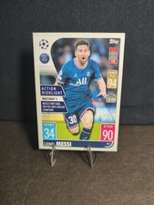 2021-22 Topps Match Attax Action Highlight Lionel Messi #AH7 Paris Saint-Germain