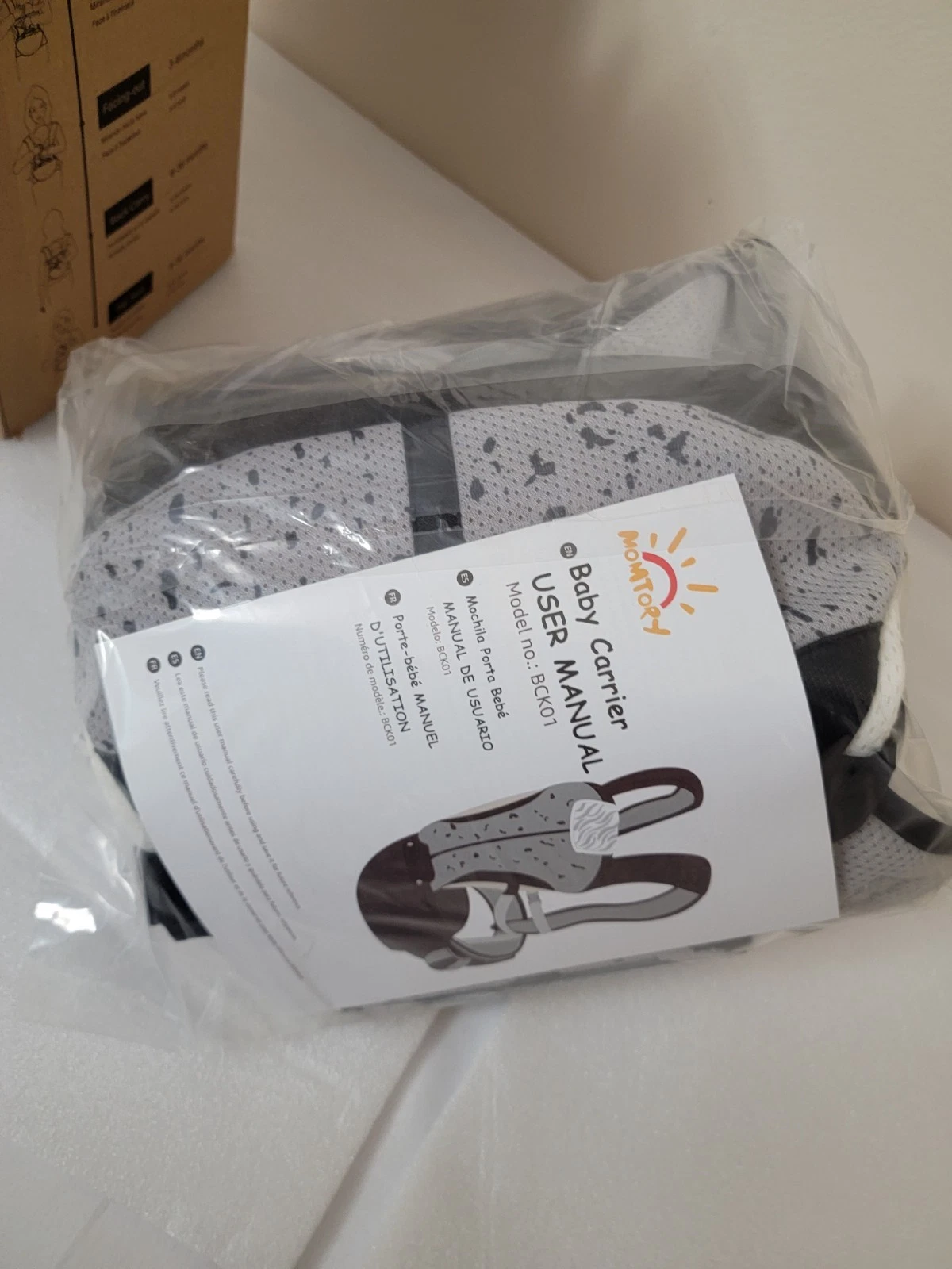 Baby Carrier, MOMTORY Safety-Certified 6-in-1 Baby Carrier Newborn to Toddler