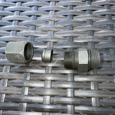 Cummins Dip Stick Tube Connector 163759. 11L M11 ISM V903 5.9L Made In CANADA