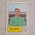 Alex Stepney 1969-70 A&BC Chewing Gum Footballer Manchester United EX