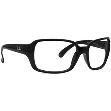Ray-Ban Sunglasses Frame Only RB 4068 601 Polished Black Square Italy 60 mm