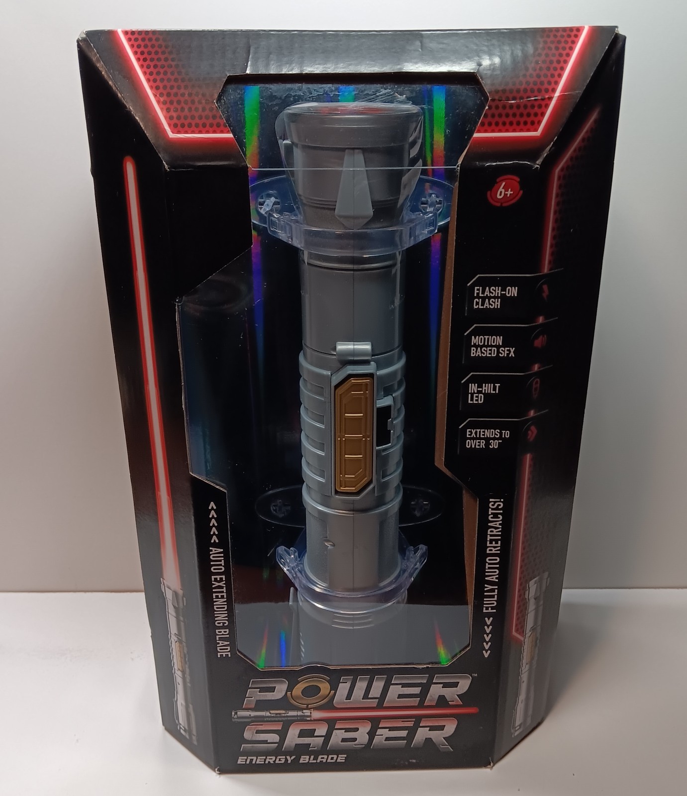 Goliath Red Energy Power Saber Toy- NIB-