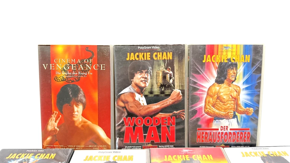 Jackie Chan VHS Sammlung - 11 Filme - Raritäten - Polygram Video - Bild 2 von 4