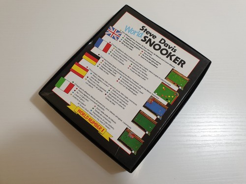 Steve Davis World Snooker - CDS - Commodore Amiga 🟩🟢⚠️ - Picture 2 of 12