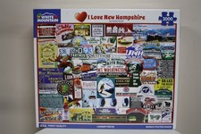 NEW - White Mountain I Love New Hampshire 1000 Piece Jigsaw Puzzle 24" x 30"