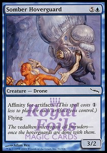 Somber Hoverguard #51/306 Mirrodin Common Foil