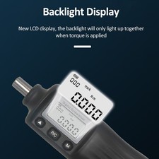 Digital Torque Screwdriver 1/4'' Drive Screwdriver Torque Wrench Electrician BY