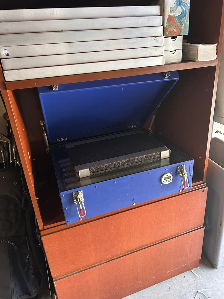 Kit de serigrafía a 4 colores impresora de prensa de seda con unidad de exposición equipo vertical Foto 3 de 4