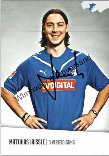 Original autograph Matthias Jaissle TSG Hoffenheim // autograph signed signed