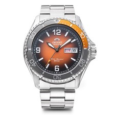 ORIENT Mako RN-AA0817Y Sports Mechanical Mandarin Orange Watch