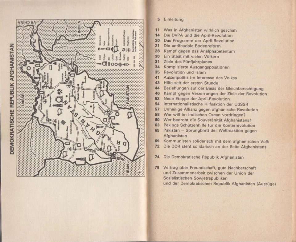Revolutionares Afghanistan - PB GDR 1980 - German Language - Scarce - Image 3 of 4